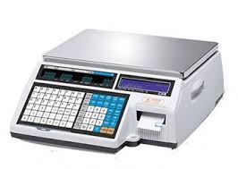 CAS,cas cl5000-15вj tcp-ip весы торговые с принтером этикеток, без стойки, встроенный tcp ip, до 15 кг, погр. 5гр, платформа 380х244, дисп. cветодиодный