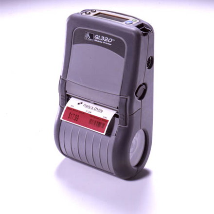 ZEBRA,zebra ql320 мобильный термопринтер печати этикеток