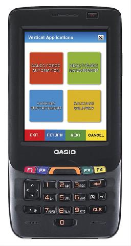 CASIO,casio it-800r-35 полный комплект (тсд, аккумулятор ув.ем.,usb коммуникационная подставка, блок питания, кабель usb, силовой кабель к блоку питания) (w