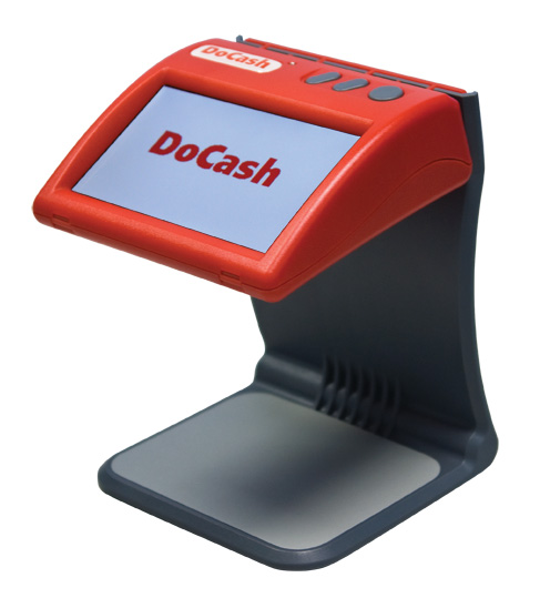 DoCash,docash mini ir инфракрасный просмотровый детектор подлинности валют, экран 4.3”