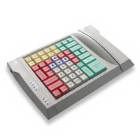 LPOS,lpos-064-m00 (с гравировкой под "магазин") клавиатура программируемая, 64 клавиши, бел
