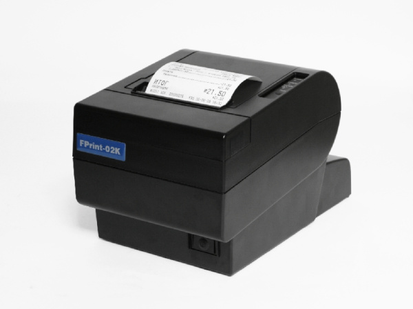 Атол,fprint-02 rs/usb нефискальный принтер чеков, ширина ленты 80мм, черный