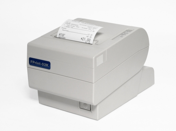 Атол,fprint-02 rs/usb нефискальный принтер чеков, ширина ленты 80мм, серый