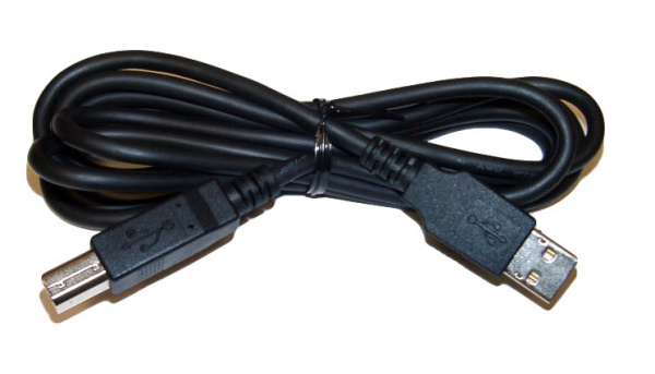 Комплектующие к ТСД CASIO,dt-380usb usb кабель для соединения ha-e60ioe (type b) и пк (type a)