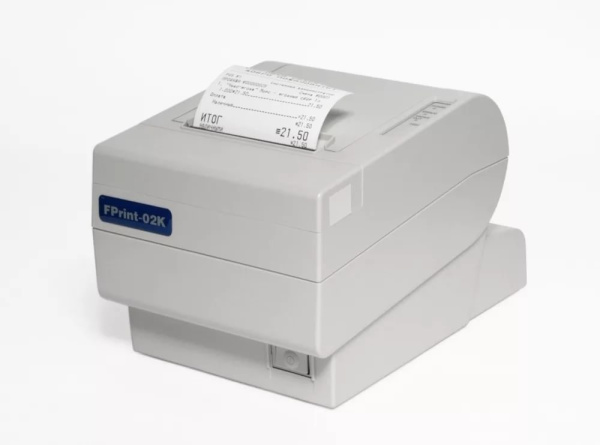 Атол,fprint-02 rs/usb фискальный регистратор без эклз, ширина ленты 80мм, серый