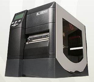 ZEBRA,zebra zm400 промышленный термотрансферный принтер печати этикеток шириной до 104мм, скорость до 254 мм/сек, 8 мб озу, втулка 1", 203dpi