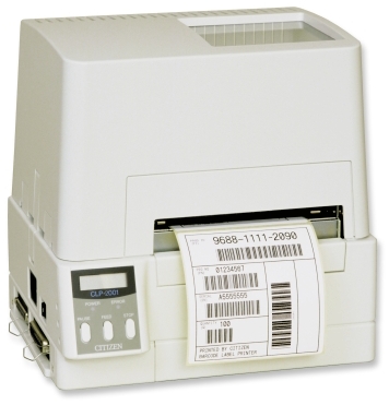 CITIZEN,citizen clp 2001 термотрансферный принтер печати этикеток до 104мм