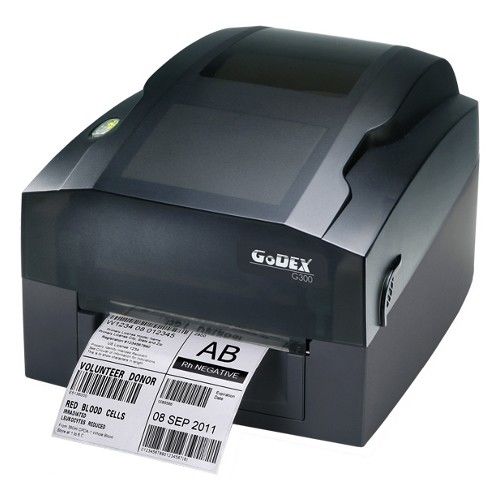 GODEX,godex g-300ues термотрансферный принтер этикеток, до 108мм, скорость до 102мм/сек, разрешение 203dpi, память 4mb flash, 16mb sdram, втулка 0.5", usb2.