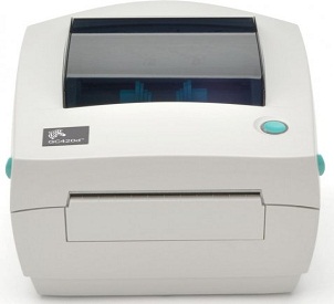 ZEBRA,zebra gc420t (gc420-100520-000) термотрансферный принтер печати этикеток, ширина до 104мм, втулка 0,5", скорость печати 102 мм/сек, epl/zpl, rs232/usb