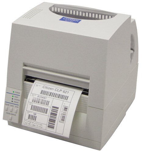 CITIZEN,citizen clp 621 термотрансферный принтер печати этикеток до 104мм