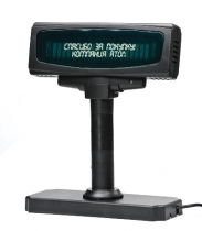 АТОЛ,атол pd-2100c дисплей покупателя, зеленый светофильтр, usb, черный