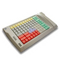 POSUA,lpos-096-m02 клавиатура программируемая, 96 клавиш, считыватель мк на 2 дор., черн