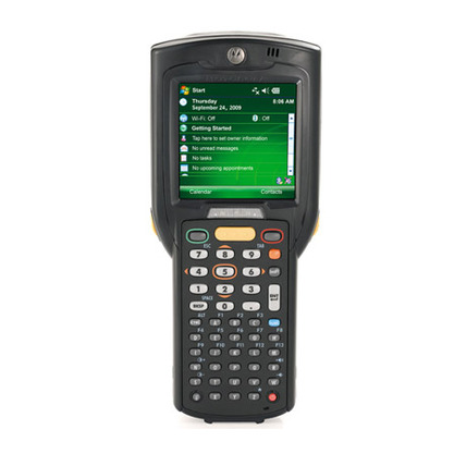 Motorola,zebra (motorola) mc3190-si3h04eia терминал сбора данных 802.11 a/b/g, bluetooth, full audio, straight shooter, 2d imager se4500, color-touch display, 