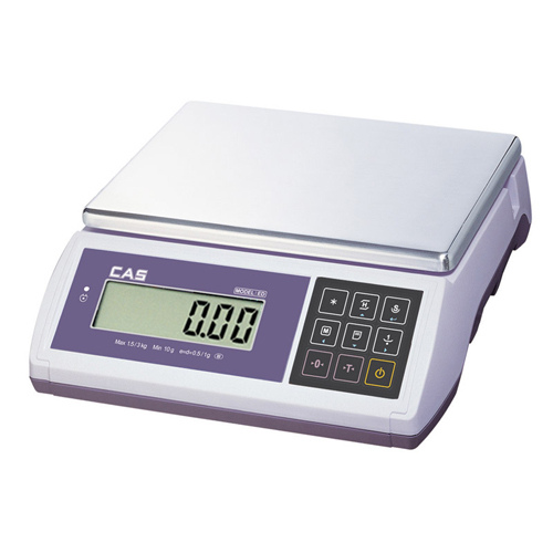 CAS,cas ed-6н весы порционные, платформа 306x222мм, до 6кг, погр. до 0,2гр, дисплей жки
