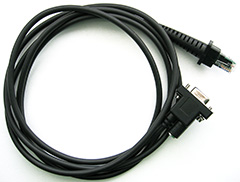 Комплектующие,шнур интерфейсный rs232 для 1500 черный