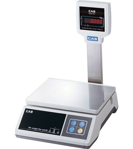 CAS,cas swii-30 весы порционные автономные, повышенной точности, платформа 234x185, до 30кг, погр.до 10гр, счетный режим, дисп. led, без стойки