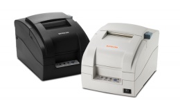 ШТРИХ-М,samsung bixolon srp-275iiс rs232 матричный принтер чеков с резаком, двухцветная печать, ширина чек. ленты 57/70/76мм, встроенный б/п, без кабеля,серый