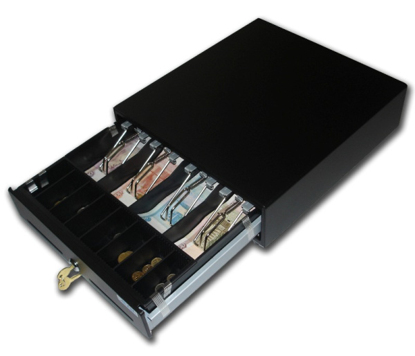 Штрих-М,vioteh hvc-16 денежный ящик, электромеханический, 3-х поз ключ, 410х415х100, 5/8, (под штрих), черный