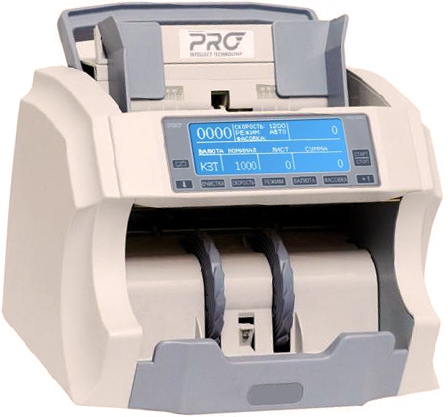 PRO,pro mac счетчик банкнот с распознованием номинала, 3 вида детекции -  в уф-свете, по оптической плотности по размеру, 3 скорости 600/900/1200, загрузо