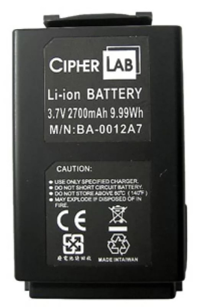 Комплектующие к ТСД CipherLab,аккумуляторная батарея повыш емкости для 94xx, 3.7v-2700 мач